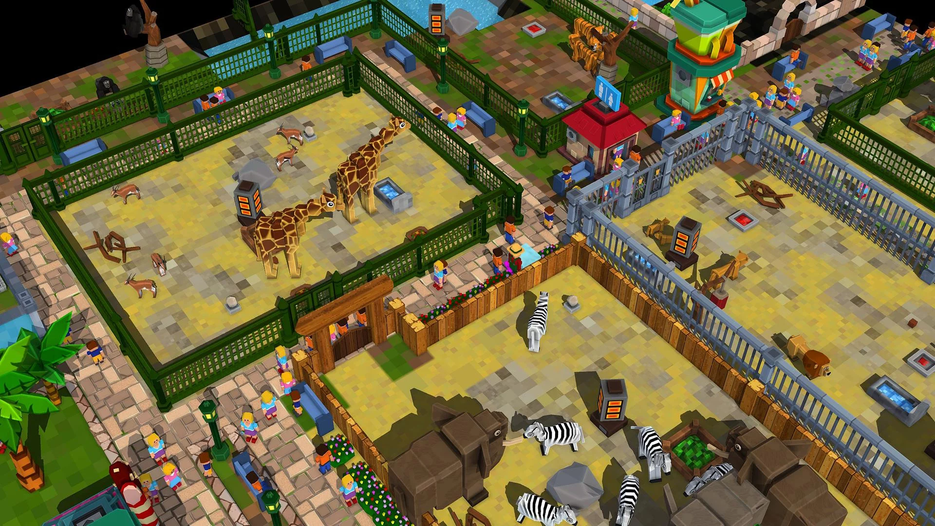 Изображение игры: Zoo Constructor