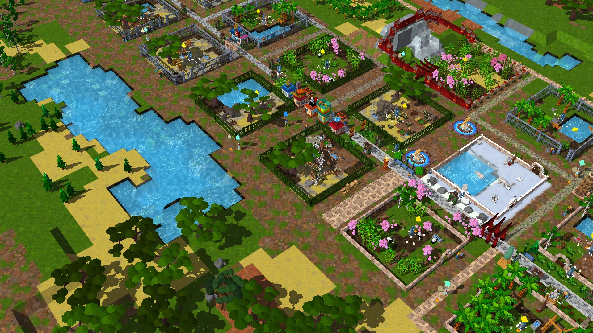 Изображение игры: Zoo Constructor