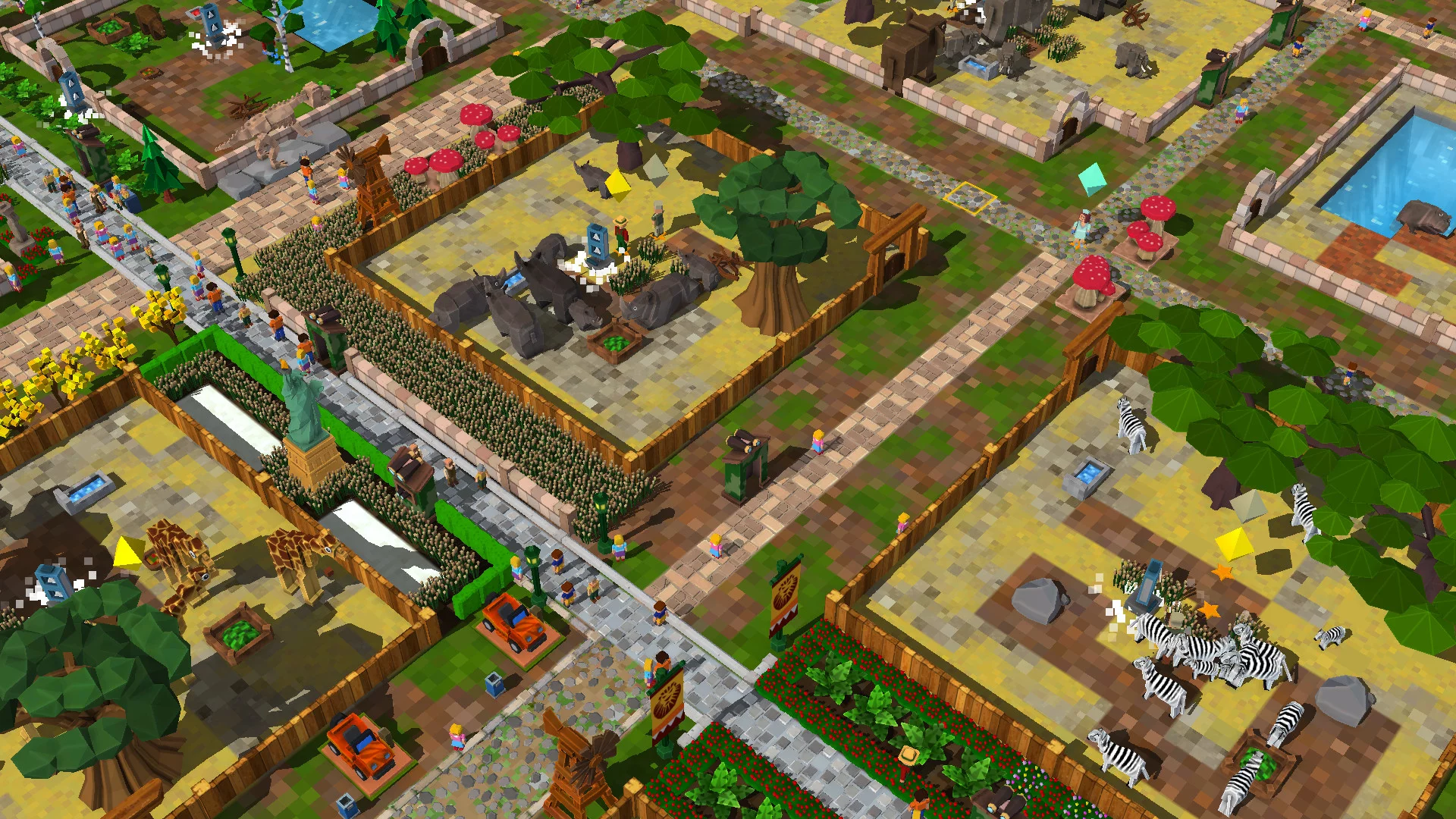Изображение игры: Zoo Constructor