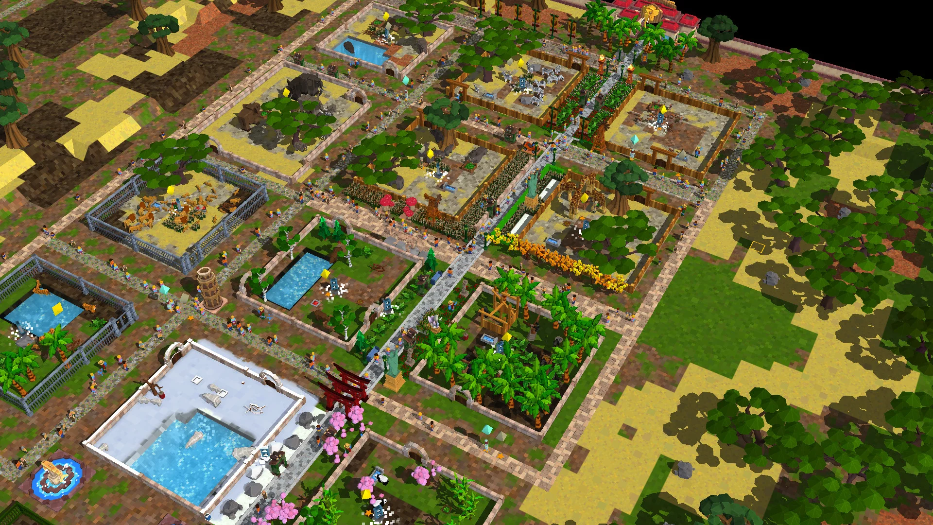 Изображение игры: Zoo Constructor
