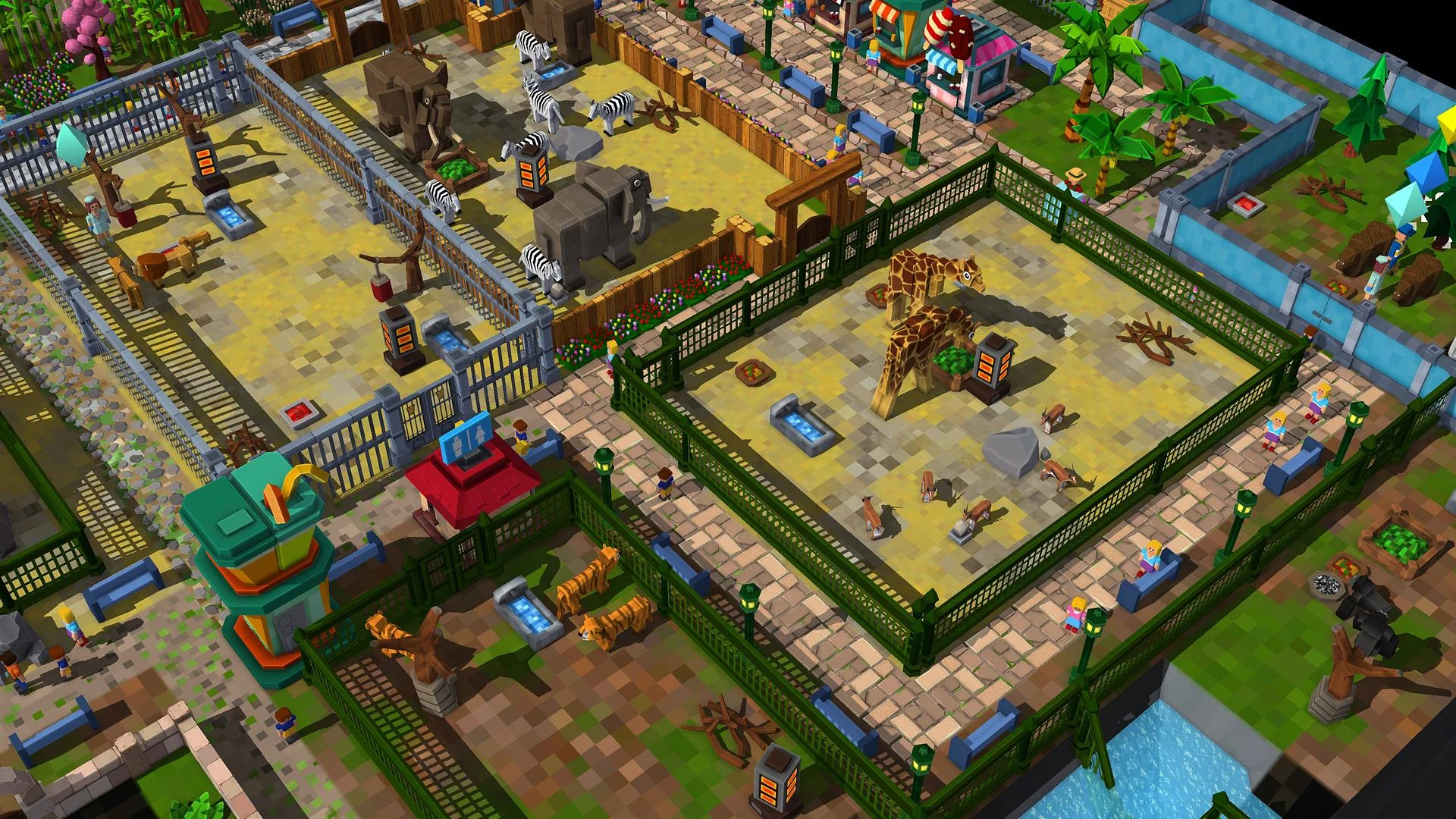 Изображение игры: Zoo Constructor