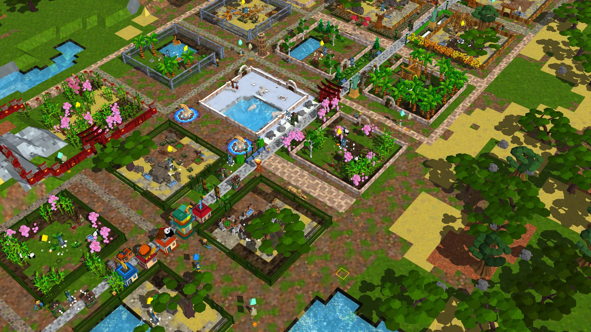 Изображение игры: Zoo Constructor