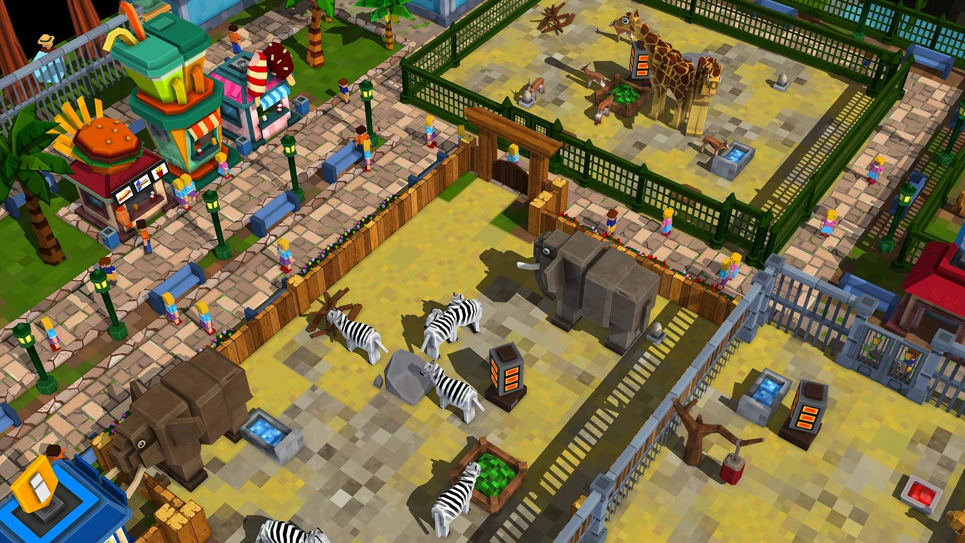 Изображение игры: Zoo Constructor