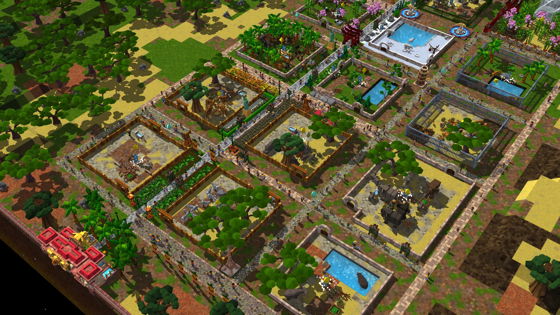 Изображение игры: Zoo Constructor