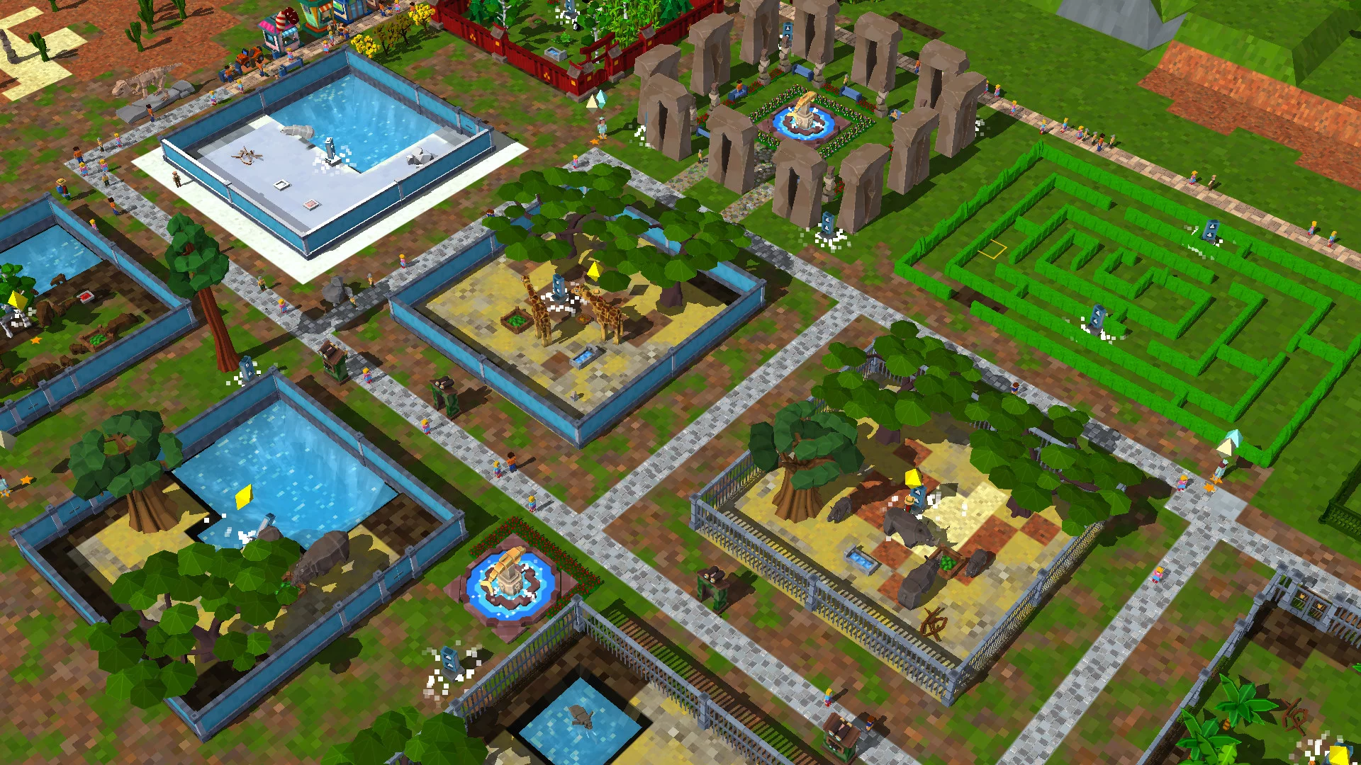 Изображение игры: Zoo Constructor