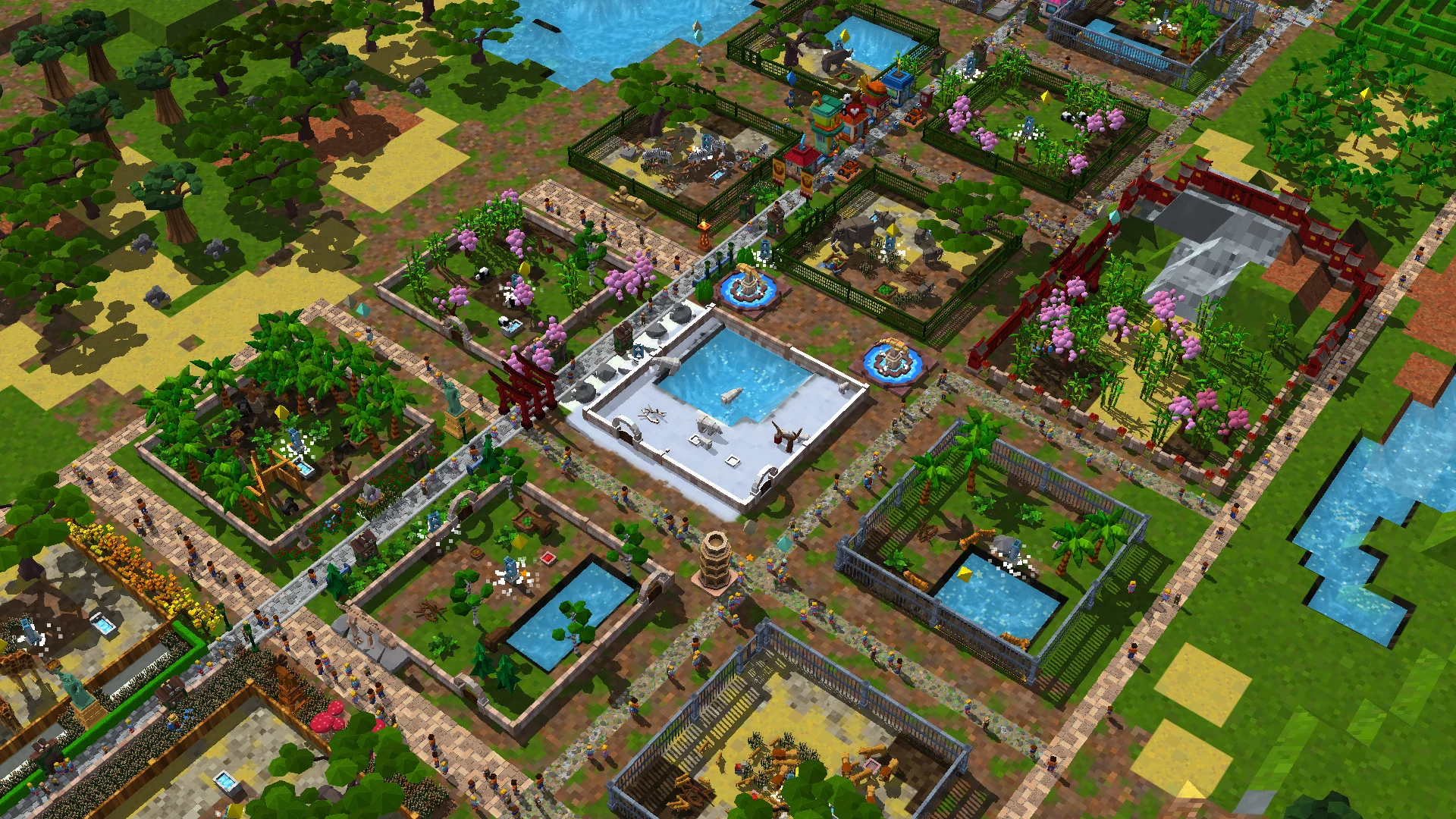 Изображение игры: Zoo Constructor