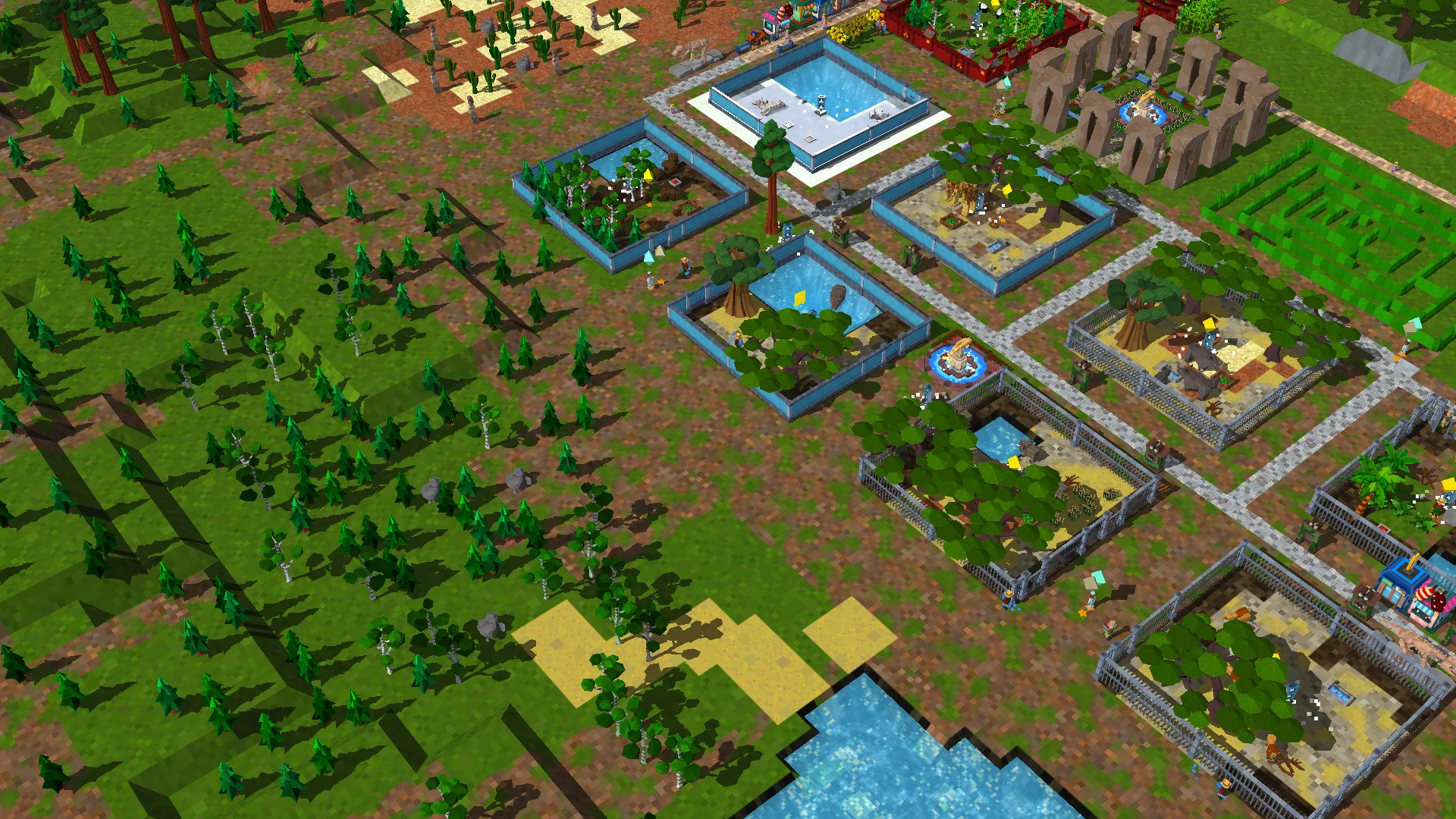 Изображение игры: Zoo Constructor