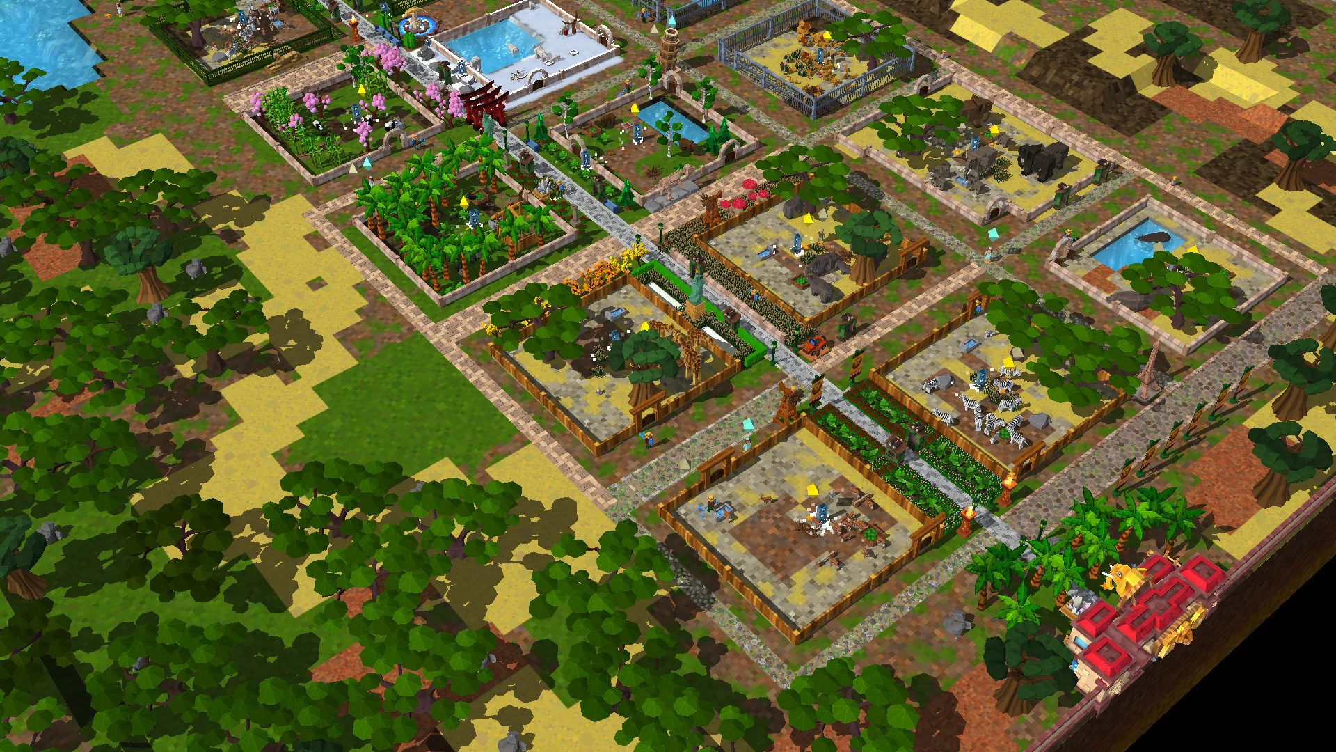 Изображение игры: Zoo Constructor