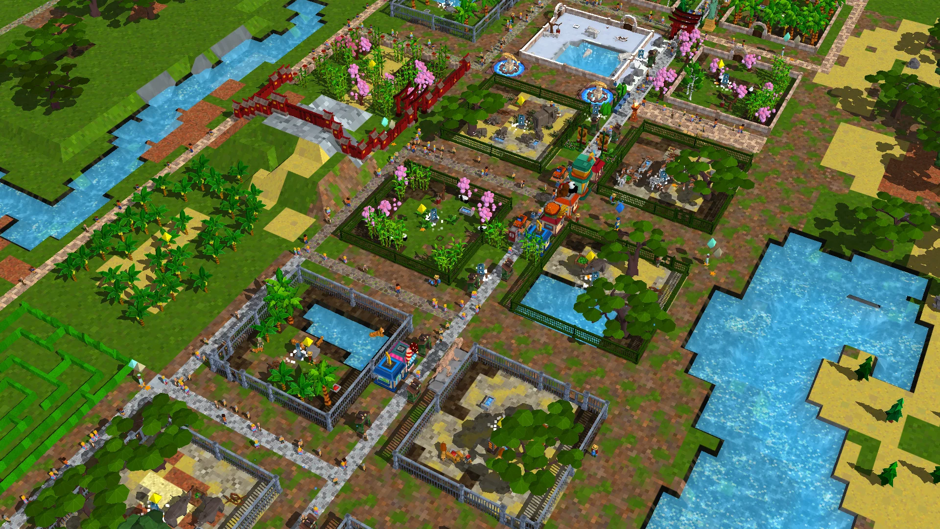 Изображение игры: Zoo Constructor