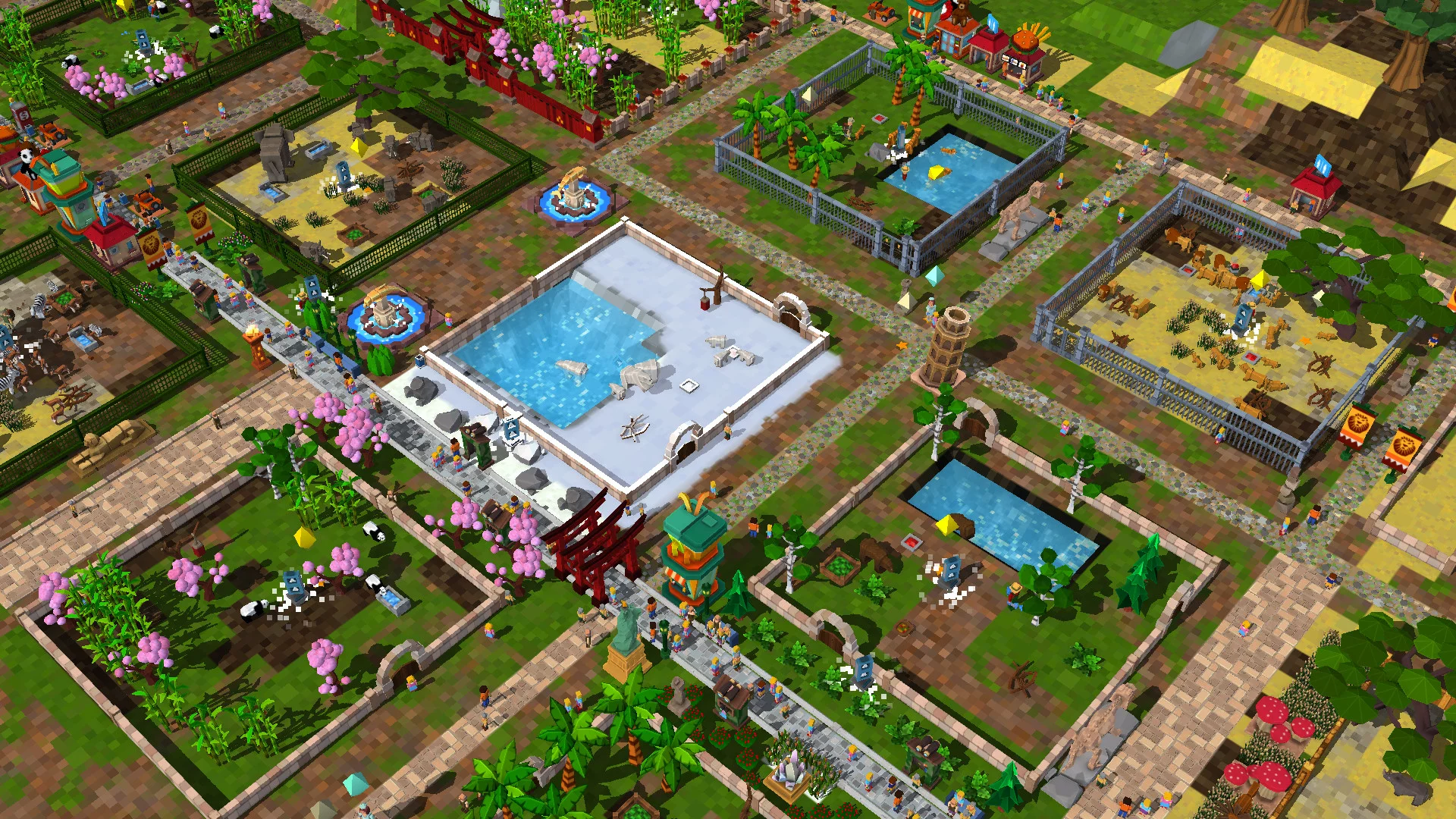 Изображение игры: Zoo Constructor