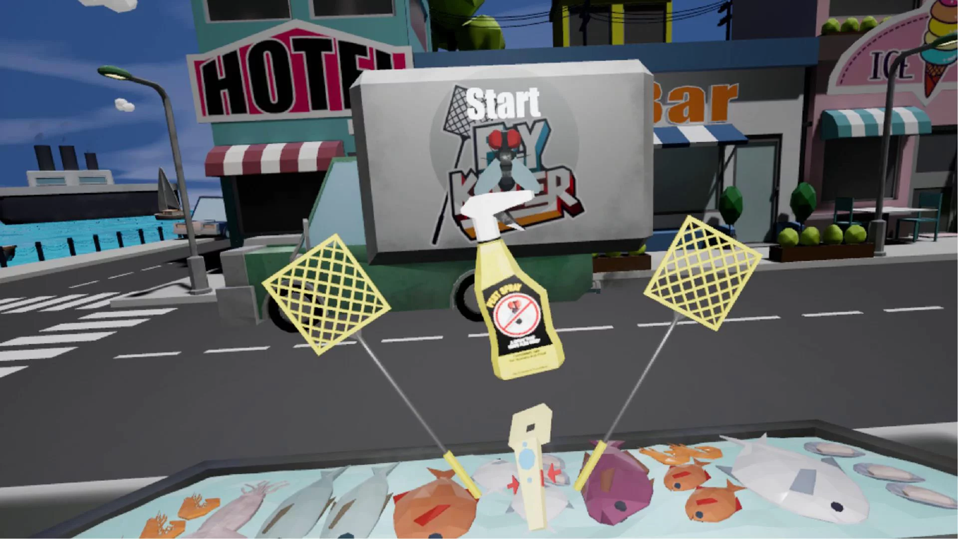 Изображение игры: Fly Killer VR