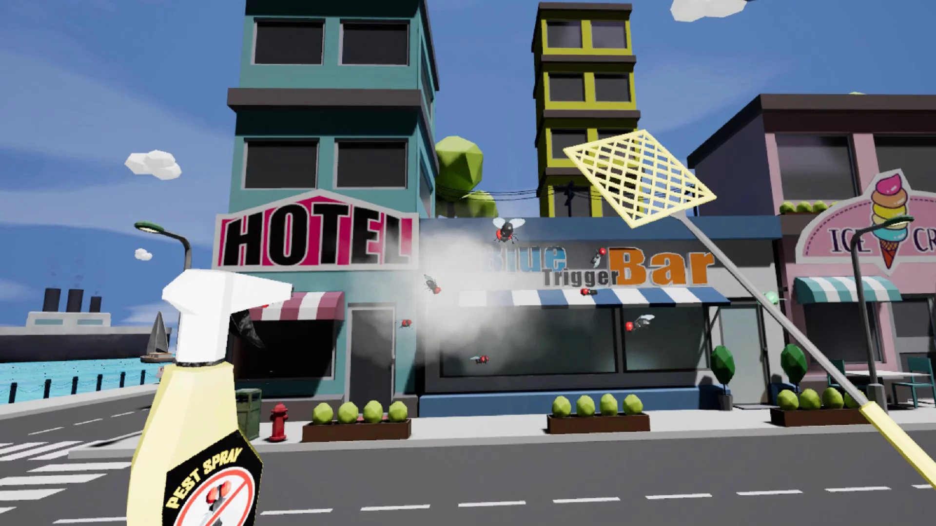 Изображение игры: Fly Killer VR