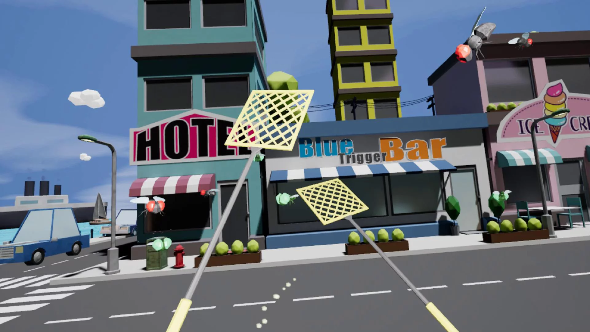 Изображение игры: Fly Killer VR