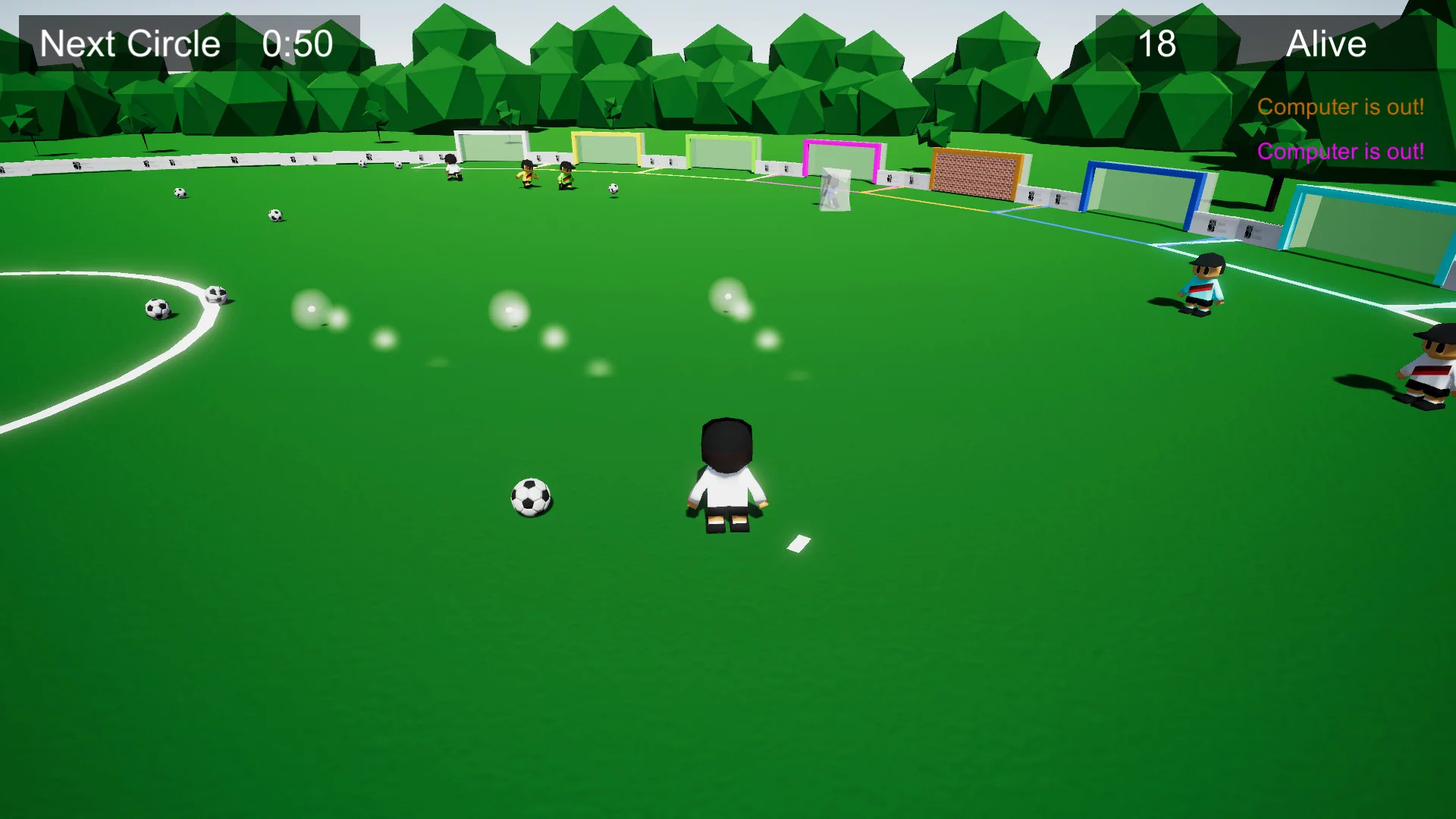 Изображение игры: Soccer Battle Royale