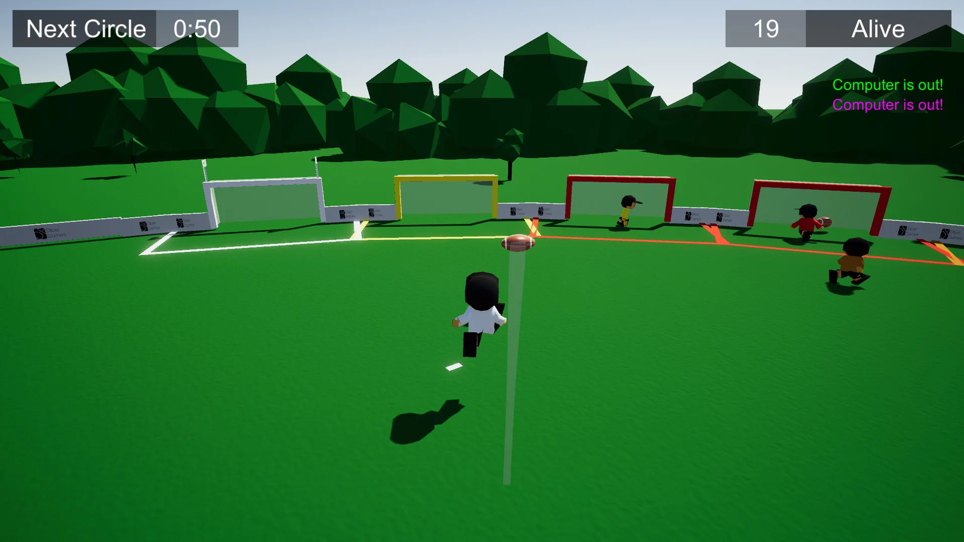 Изображение игры: Soccer Battle Royale
