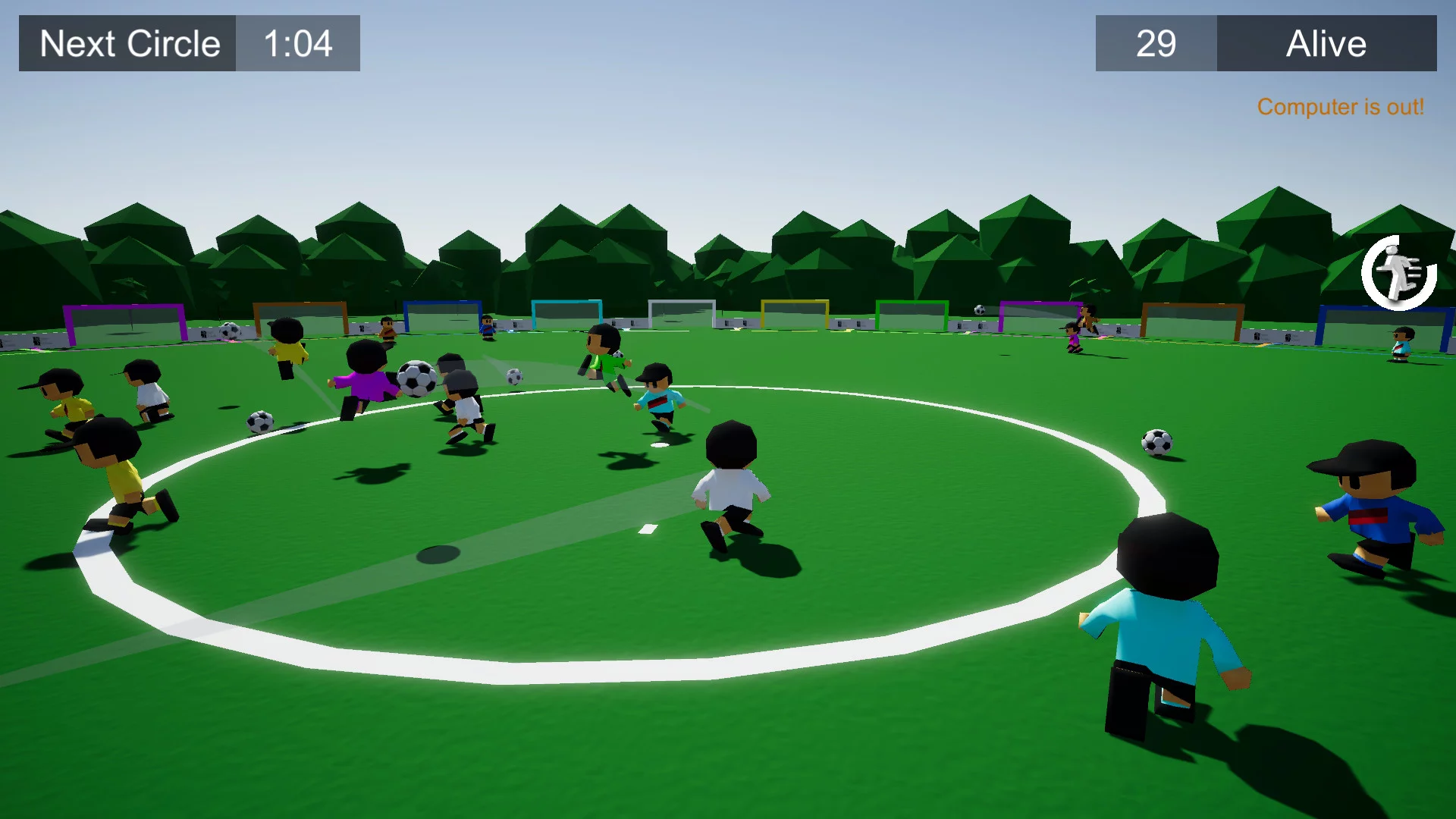 Изображение игры: Soccer Battle Royale