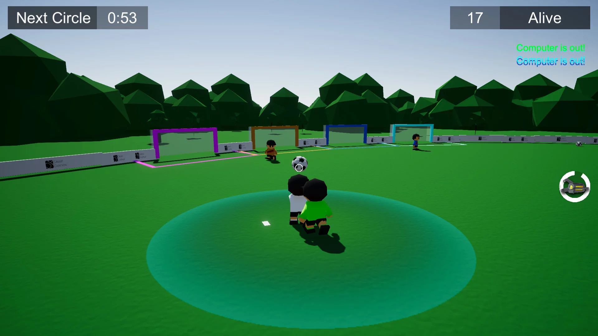 Изображение игры: Soccer Battle Royale