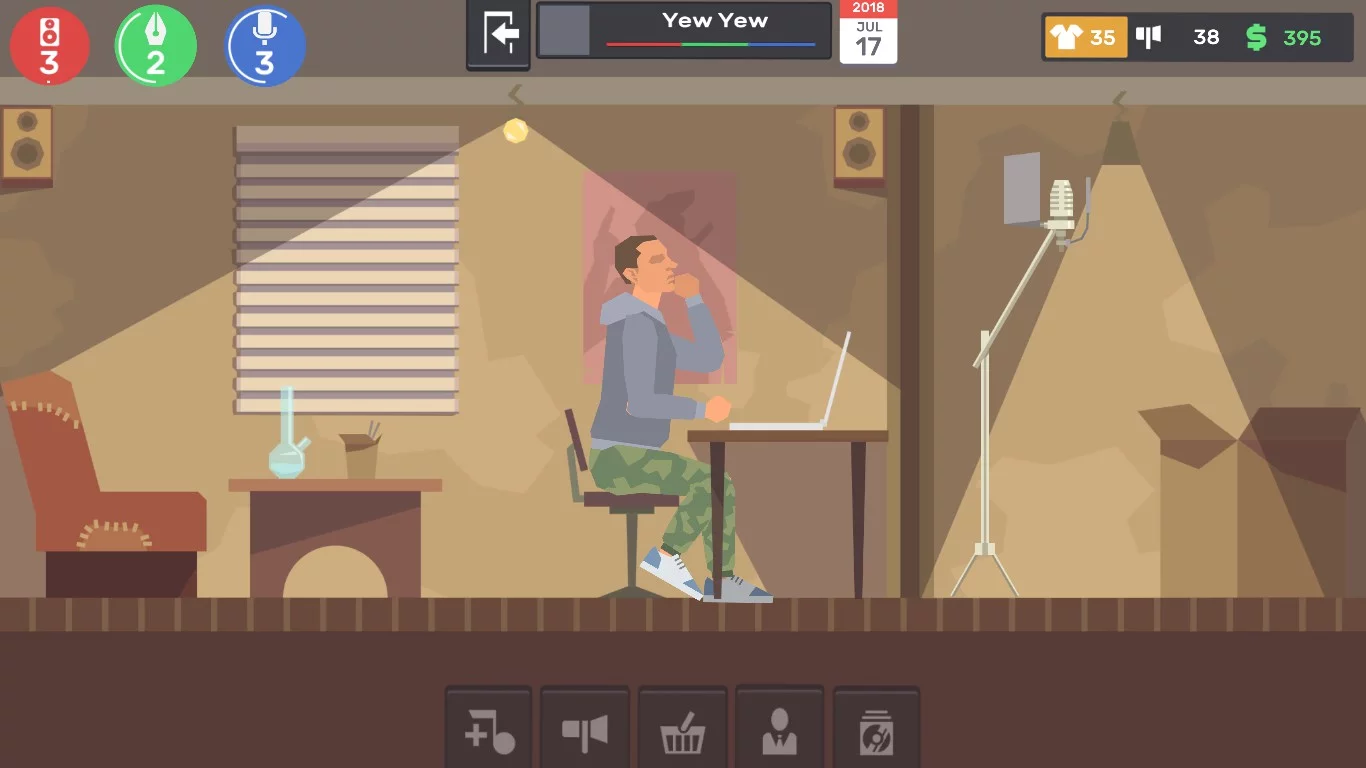 Изображение игры: RapStar Tycoon