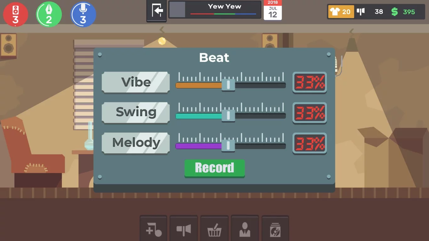 Изображение игры: RapStar Tycoon