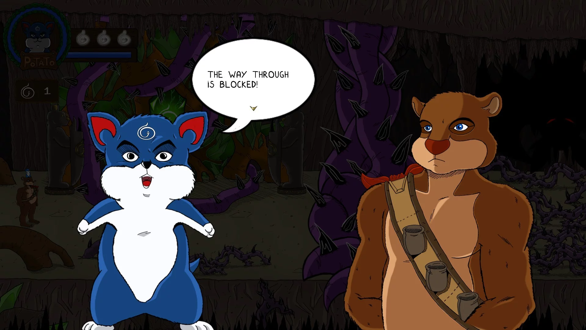 Изображение игры: The Adventures of Captain Potato
