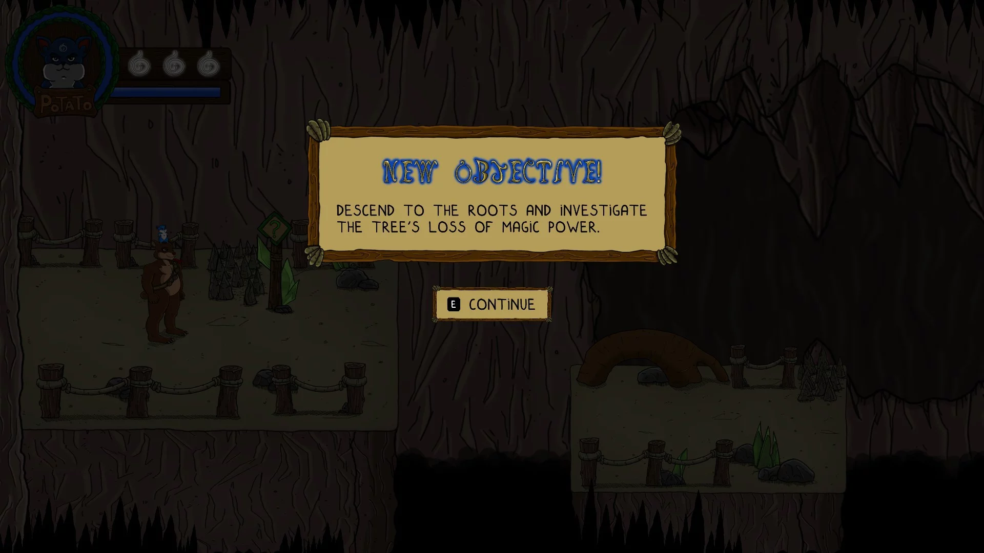 Изображение игры: The Adventures of Captain Potato
