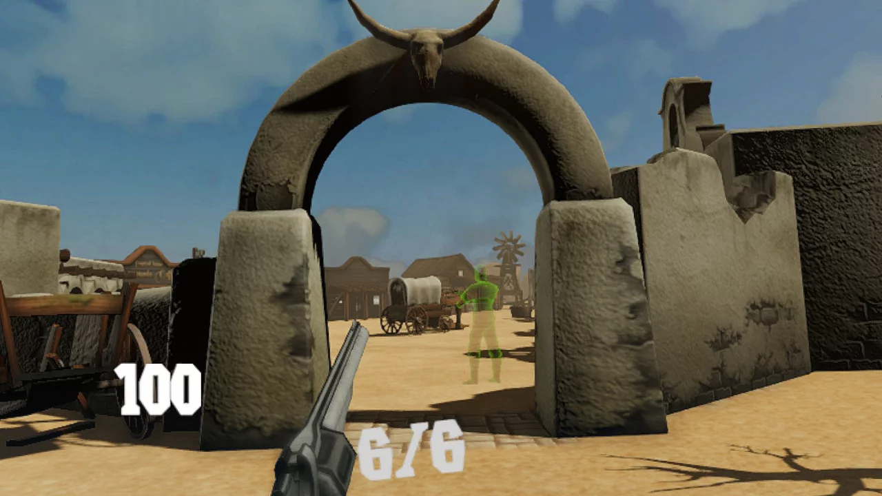 Изображение игры: Wild West VR