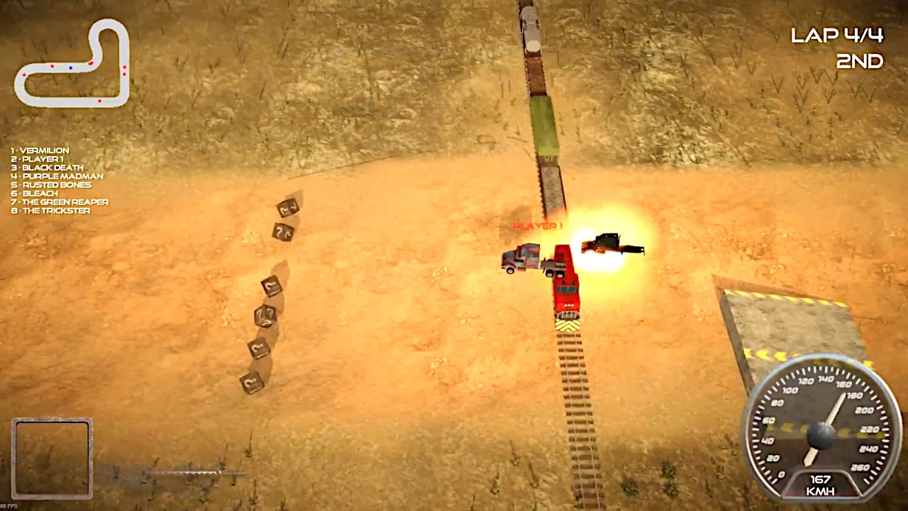 Изображение игры: Rock n' Rush: Battle Racing