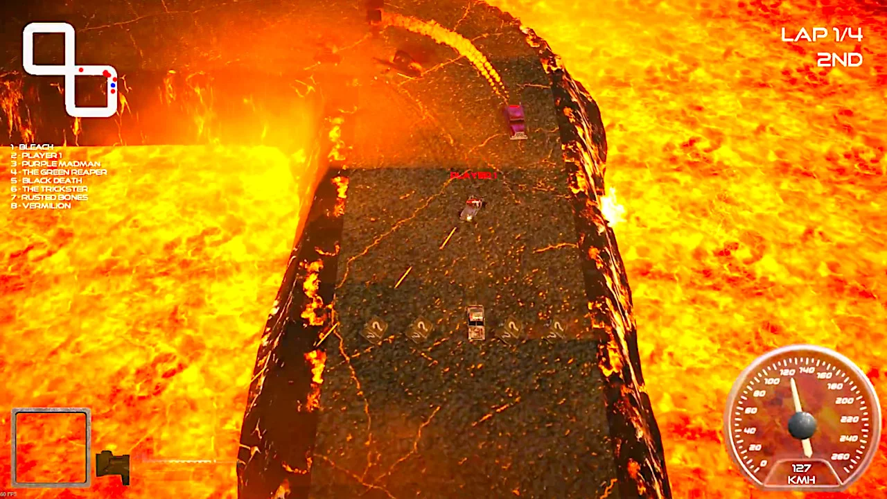 Изображение игры: Rock n' Rush: Battle Racing