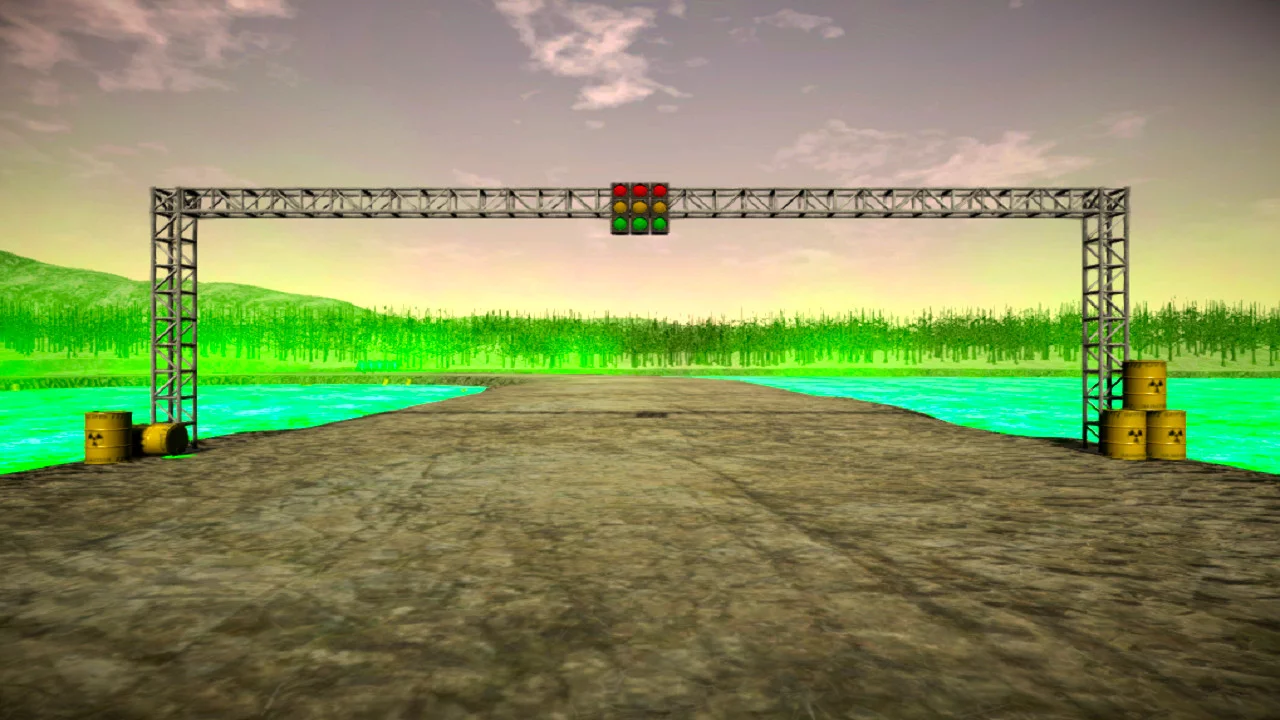 Изображение игры: Rock n' Rush: Battle Racing