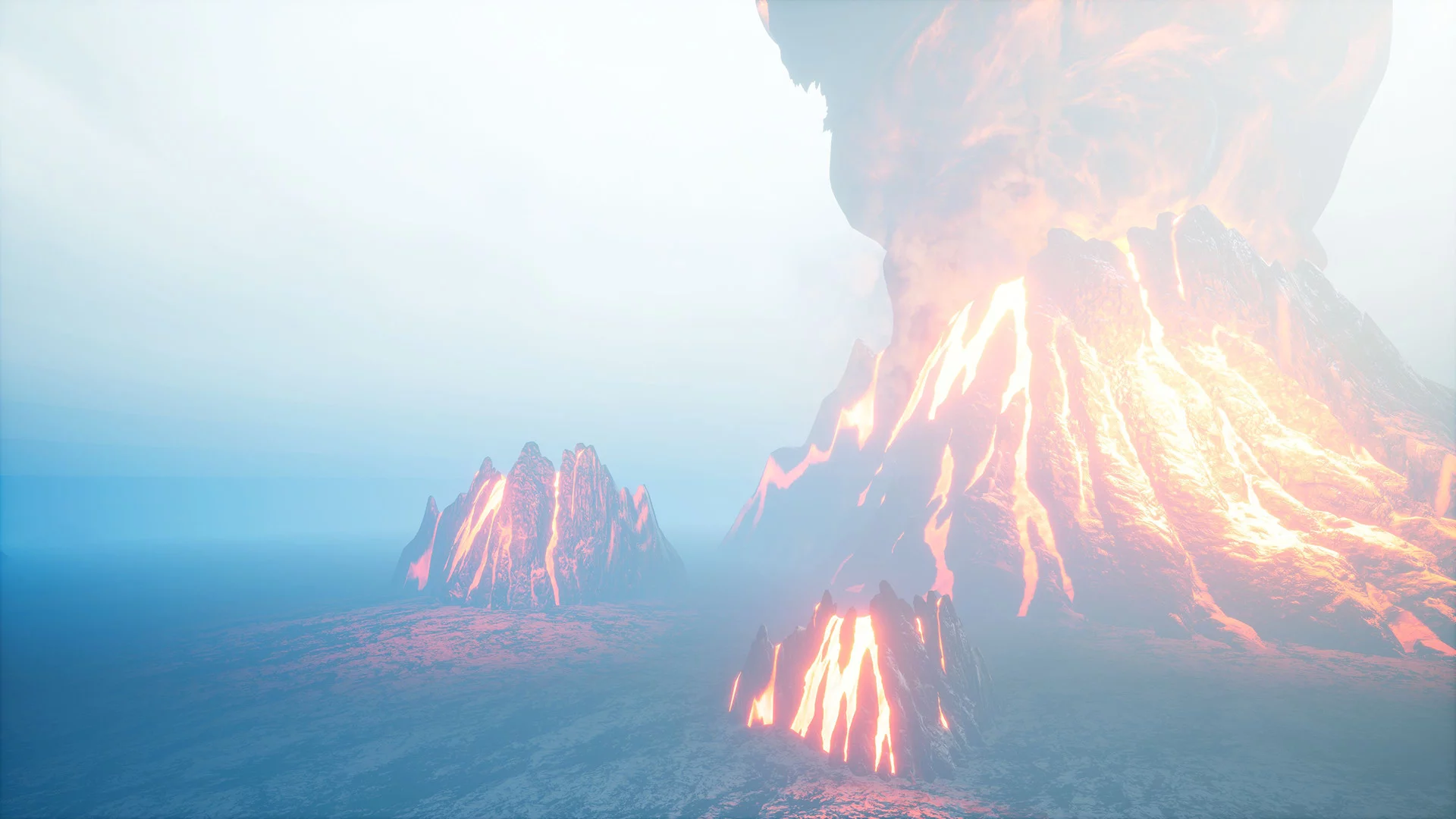 Изображение игры: Volcano Eruption