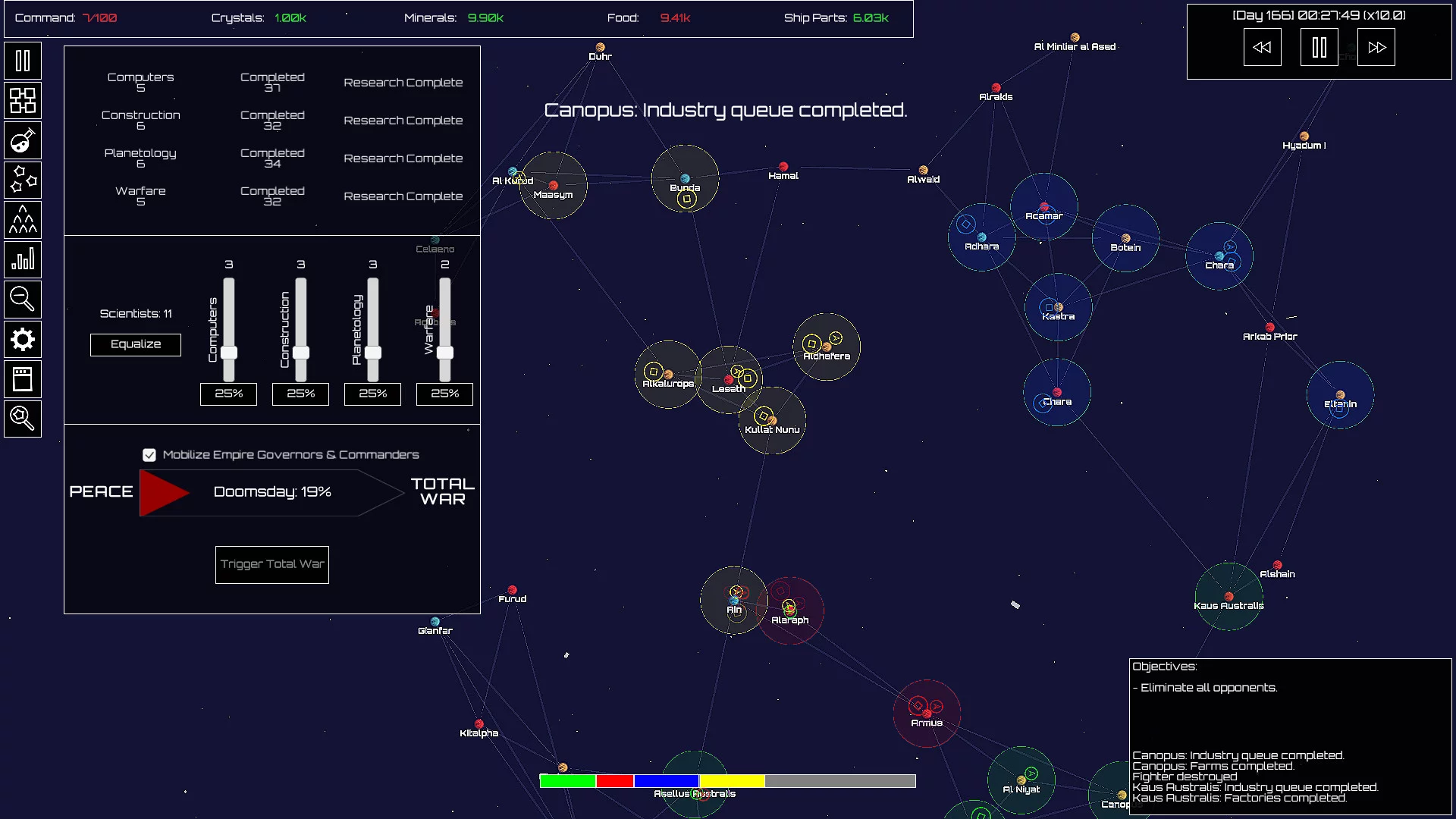 Изображение игры: Galactic Dominion