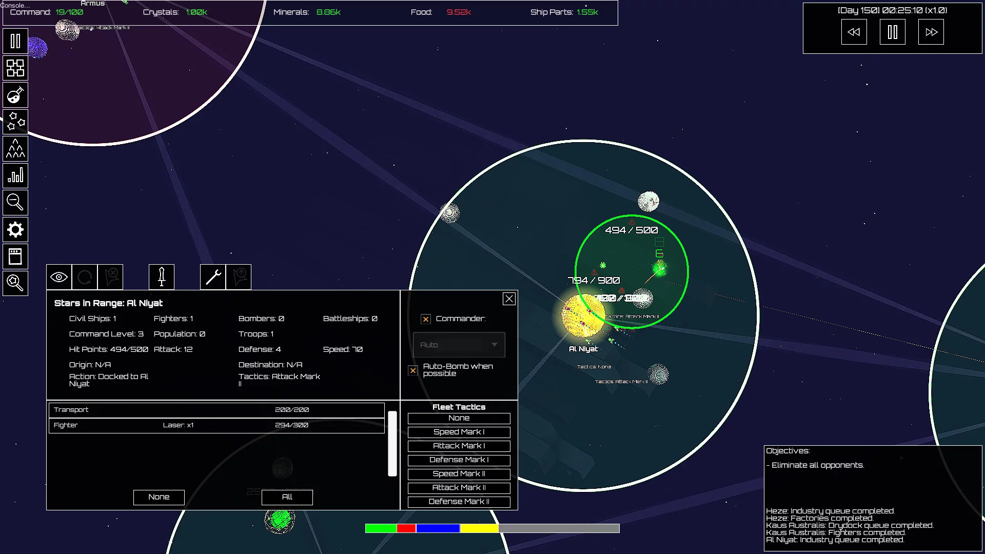 Изображение игры: Galactic Dominion