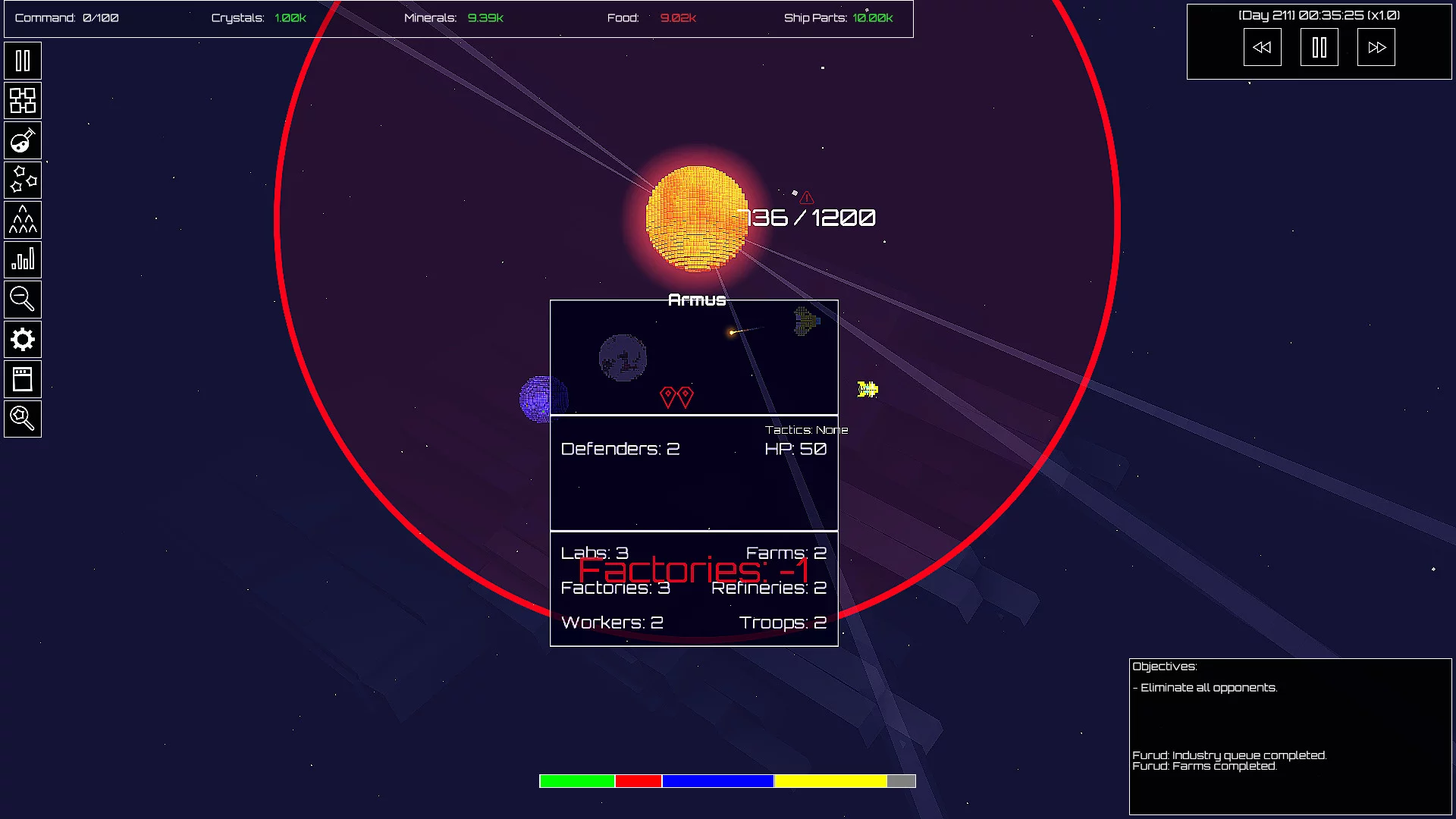 Изображение игры: Galactic Dominion