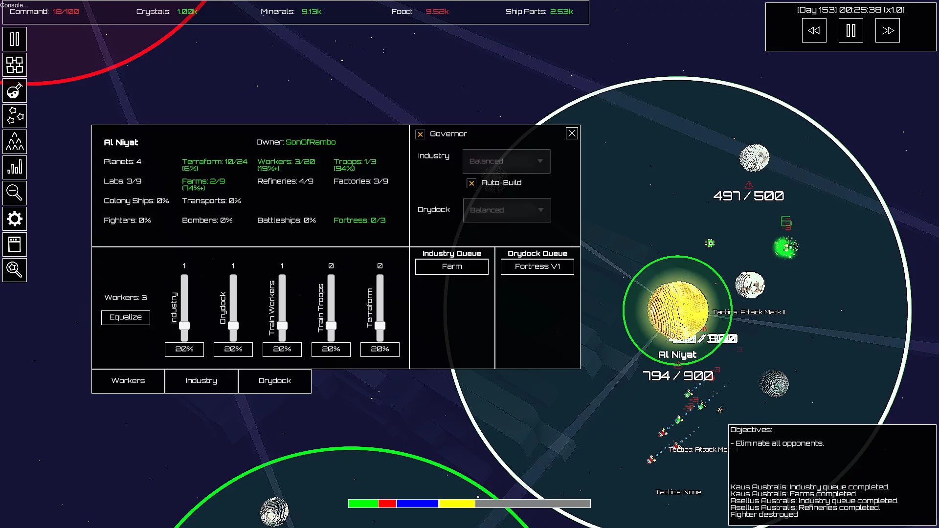 Изображение игры: Galactic Dominion