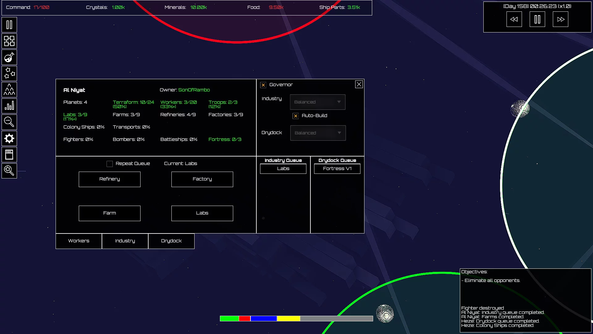 Изображение игры: Galactic Dominion