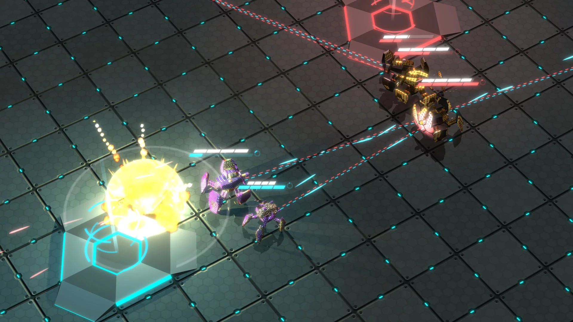 Изображение игры: GLADIABOTS - AI Combat Arena