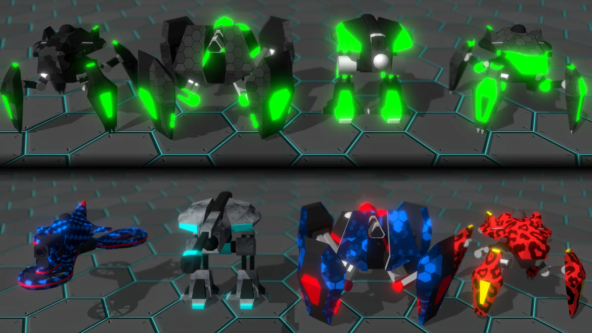 Изображение игры: GLADIABOTS - AI Combat Arena