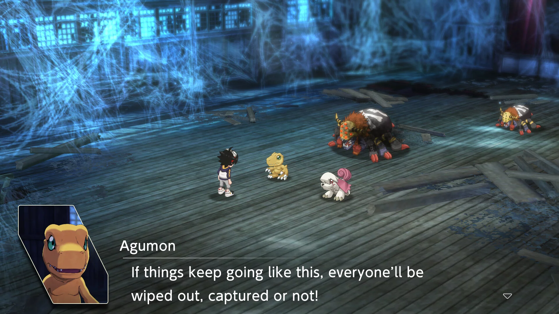 Изображение игры: Digimon Survive