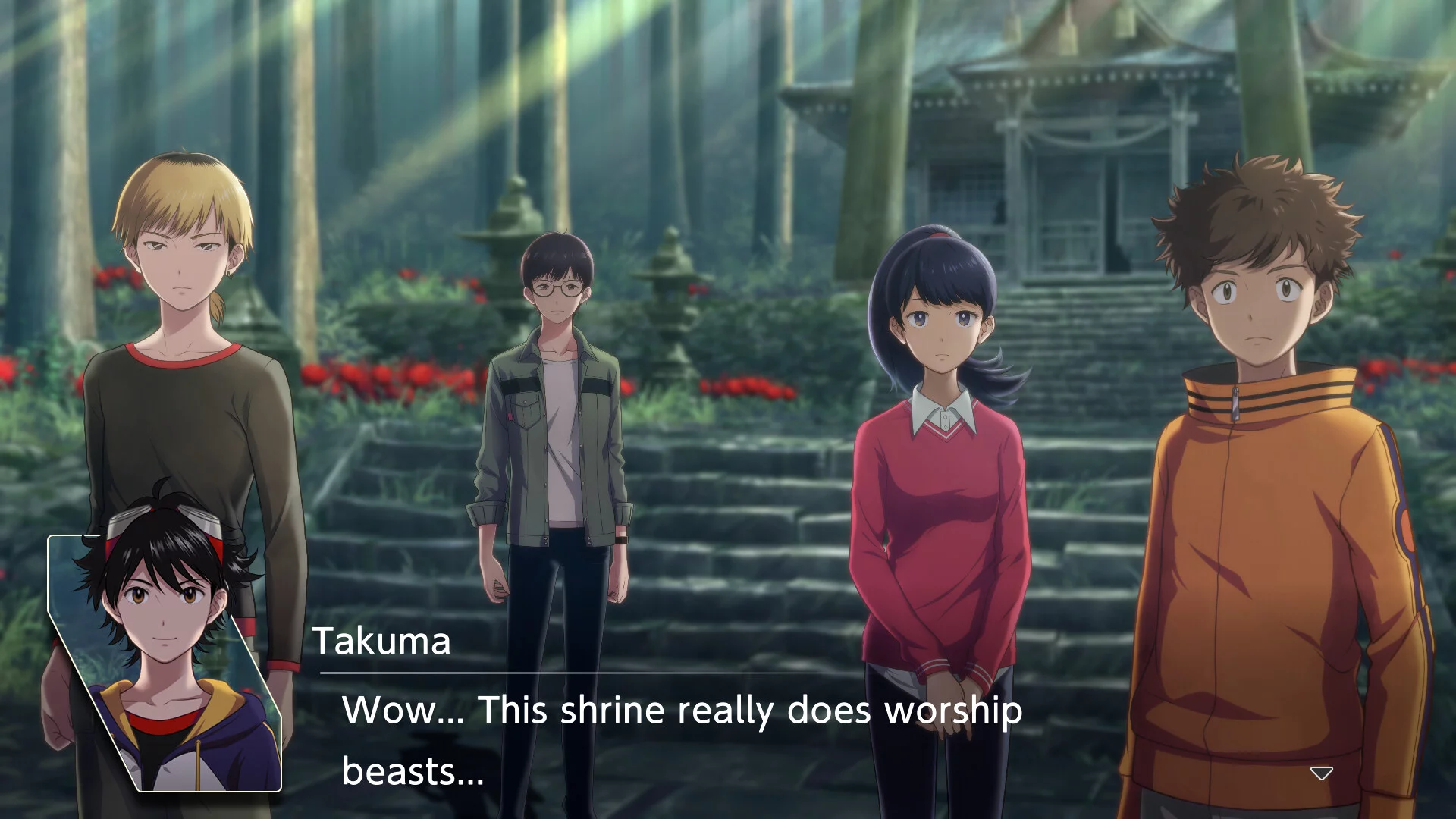 Изображение игры: Digimon Survive
