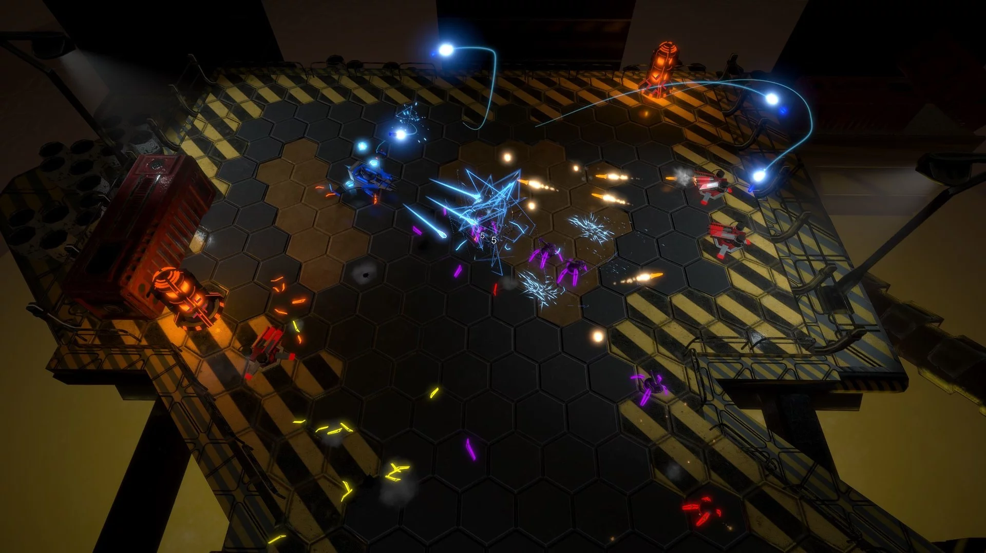 Изображение игры: Hovership Havoc