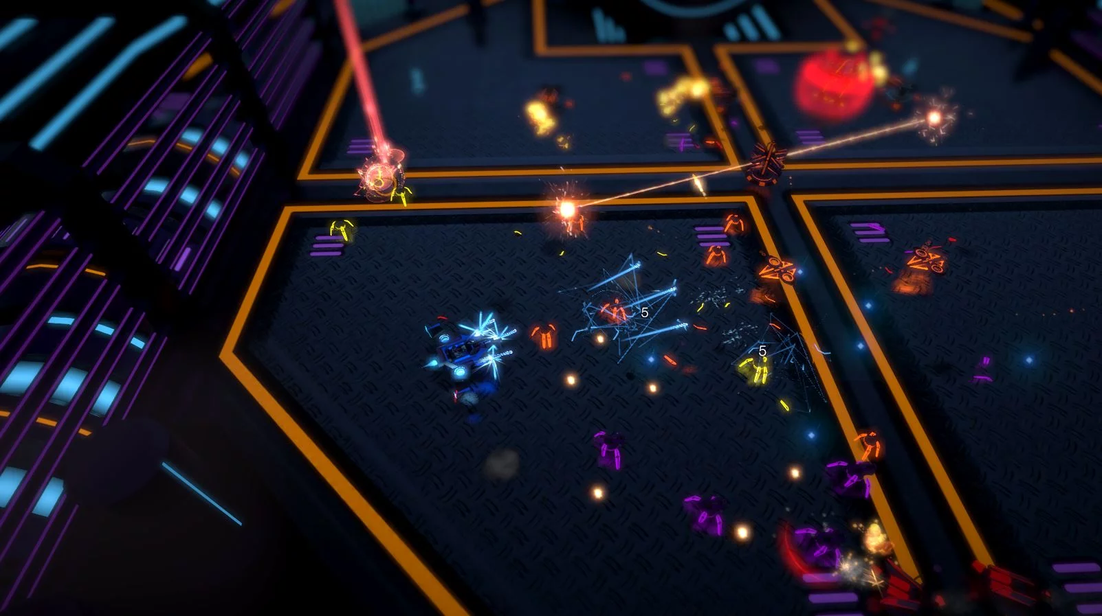 Изображение игры: Hovership Havoc
