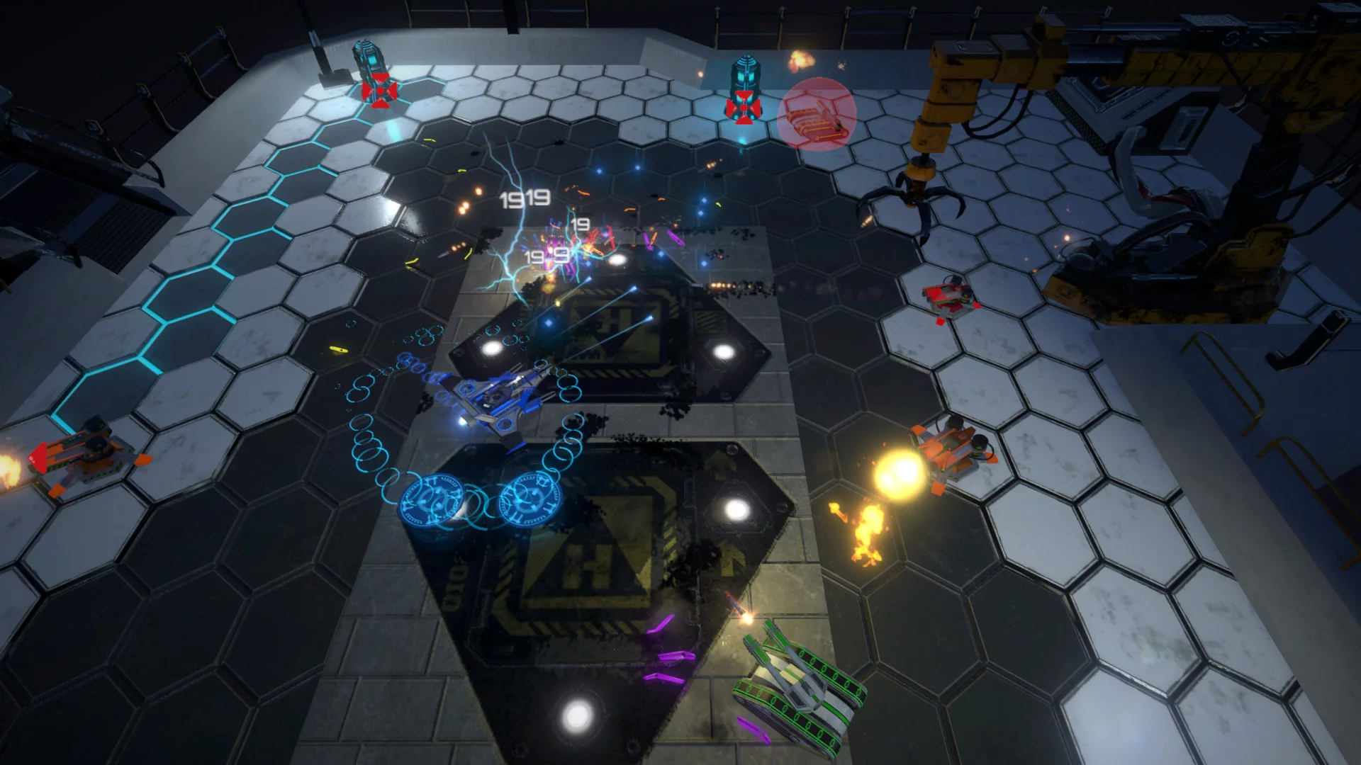 Изображение игры: Hovership Havoc