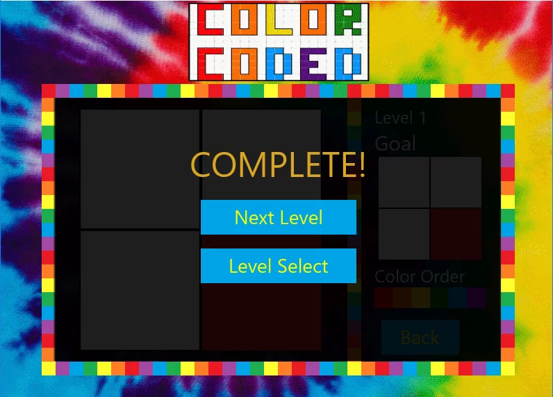 Изображение игры: Grid Games: Color Coded