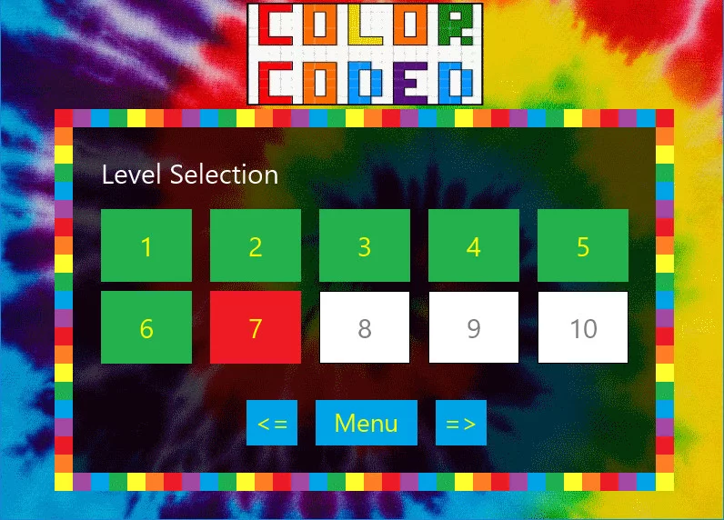 Изображение игры: Grid Games: Color Coded