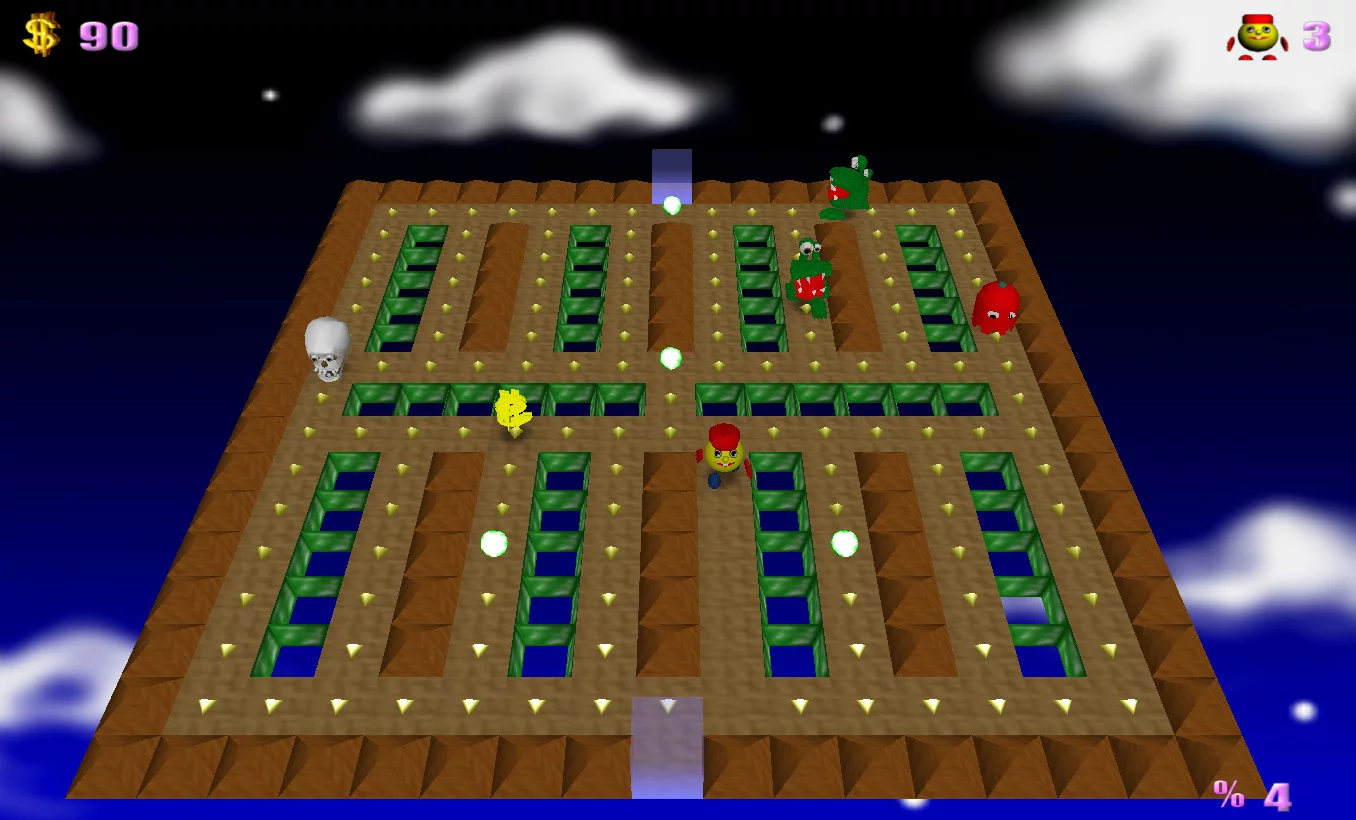 Изображение игры: Pac Adventures 3D