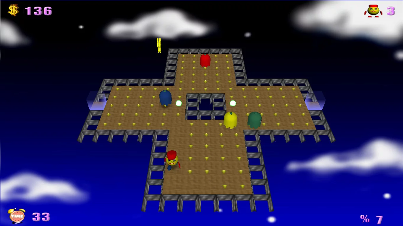 Изображение игры: Pac Adventures 3D