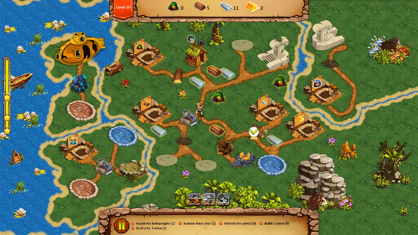 Изображение игры: Lost Artifacts: Golden Island