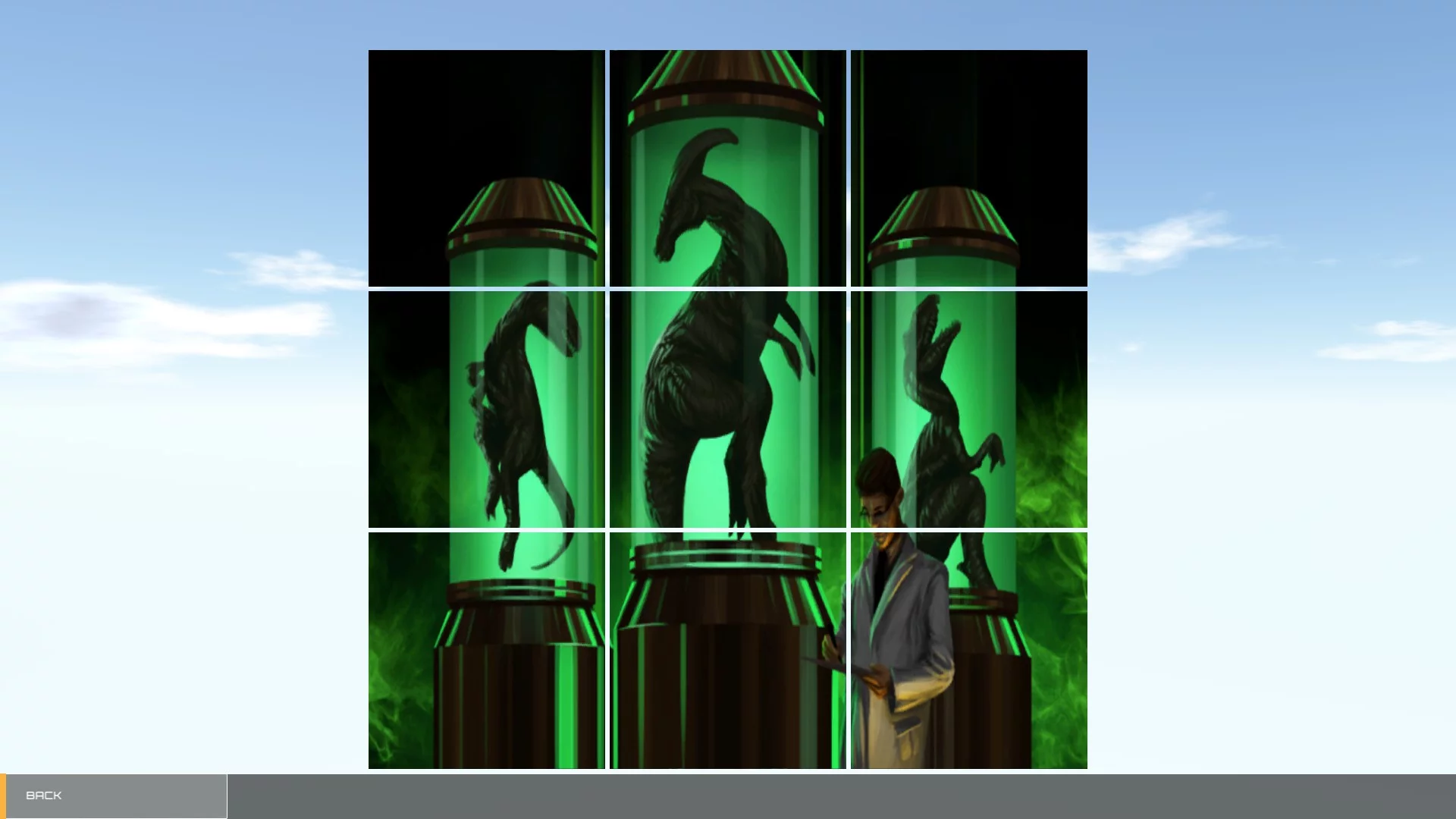 Изображение игры: Dinosaur Hunt Puzzle