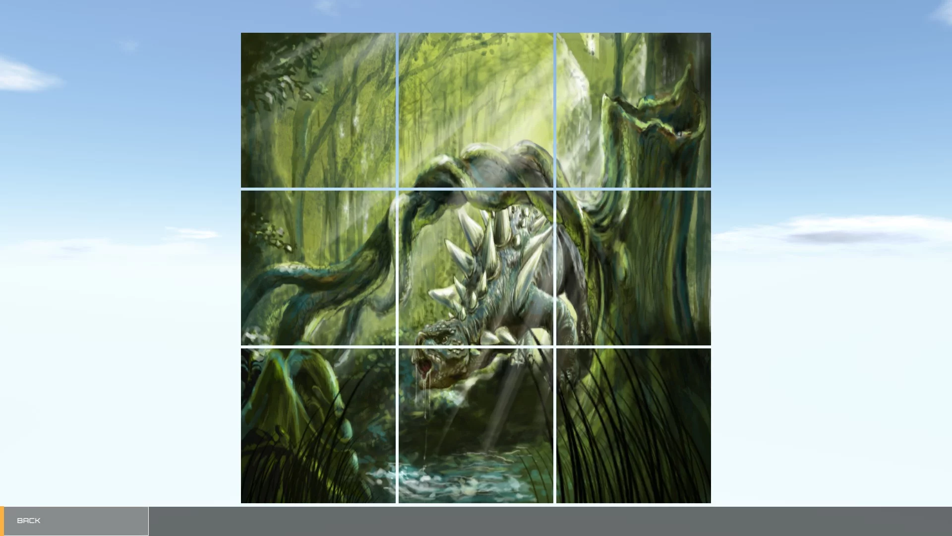 Изображение игры: Dinosaur Hunt Puzzle