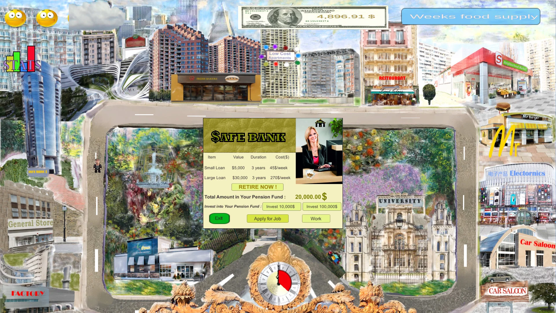 Изображение игры: The Life's Lane